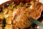 Recette de Epaule d'agneau boulangère   